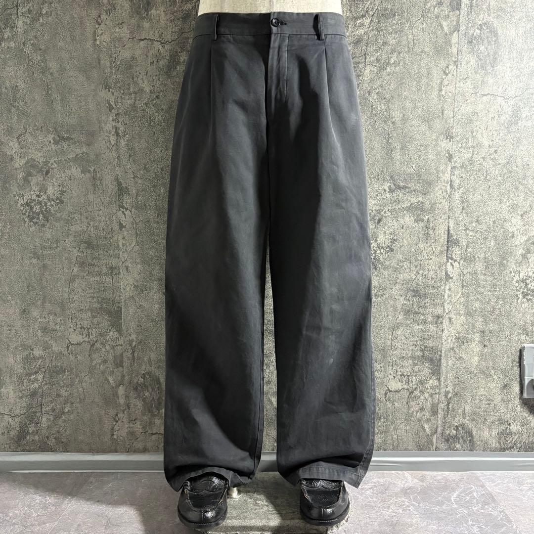 00s コムデギャルソンオム ワイドコットンチノパンツ AD2006 アーカイブ