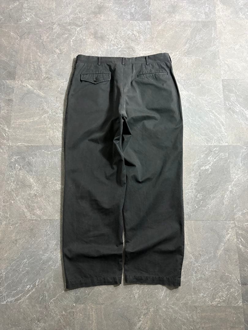 00s コムデギャルソンオム ワイドコットンチノパンツ AD2006 アーカイブ