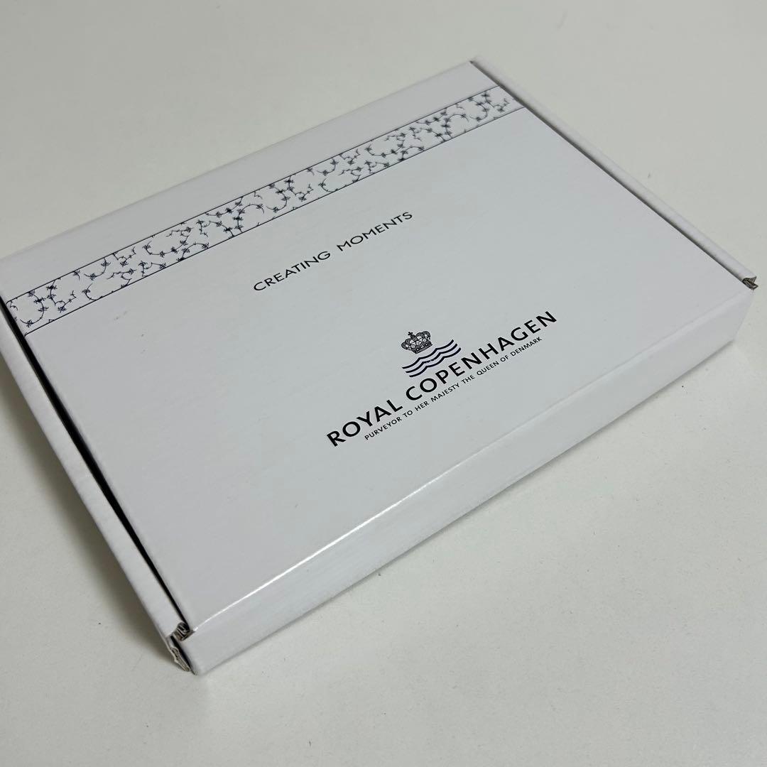 ロイヤルコペンハーゲン　ブルーパルメッテ　フォトフレーム　写真立て　未使用　箱付