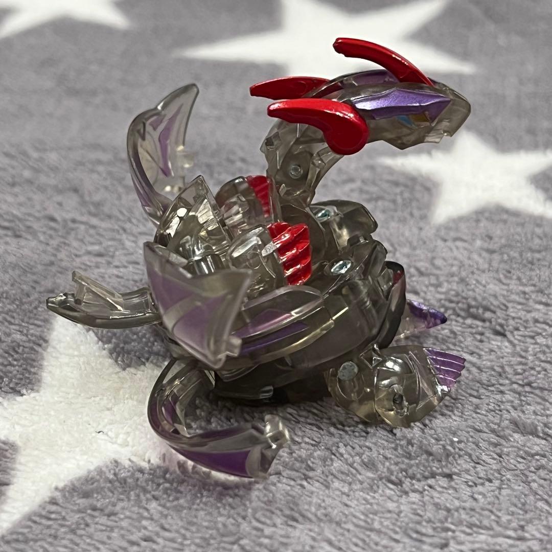 BAKUGAN 爆丸 ダークオン・クロス・ドラゴノイド クリアブラック