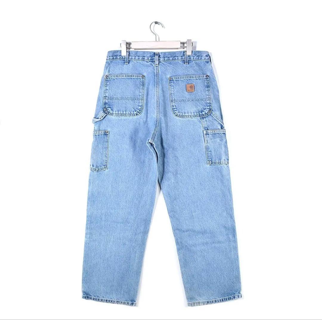 断*K様 Carhartt カーハート ダブルニーデニム メキシコ製 W34 L