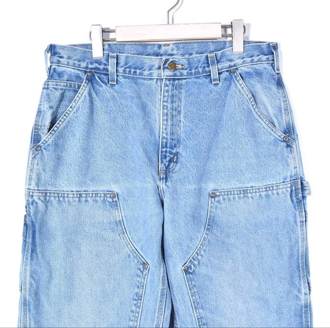 断*K様 Carhartt カーハート ダブルニーデニム メキシコ製 W34 L