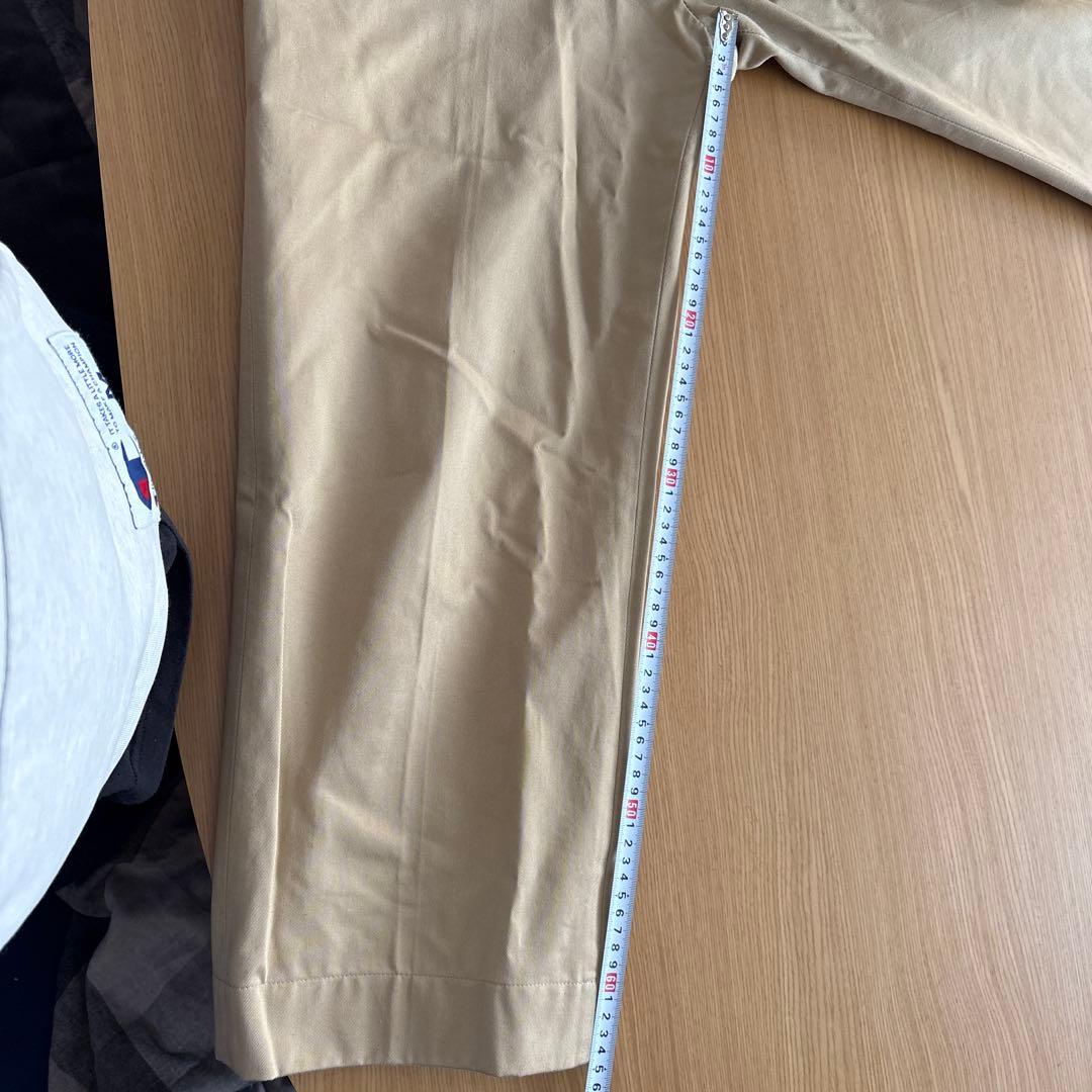 アットラスト　ベージュ チノパン　W32