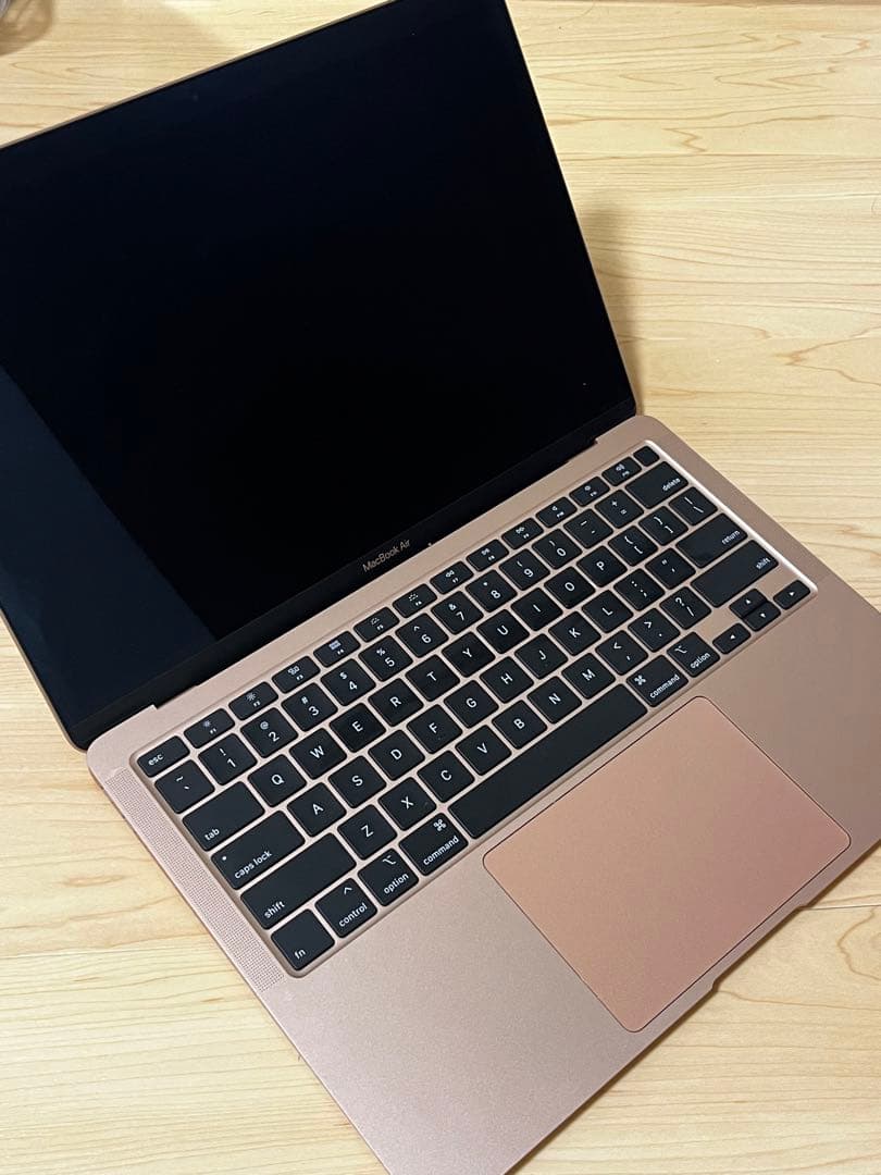 【美品】2020 Apple MacBook Air ゴールド　USキーボード