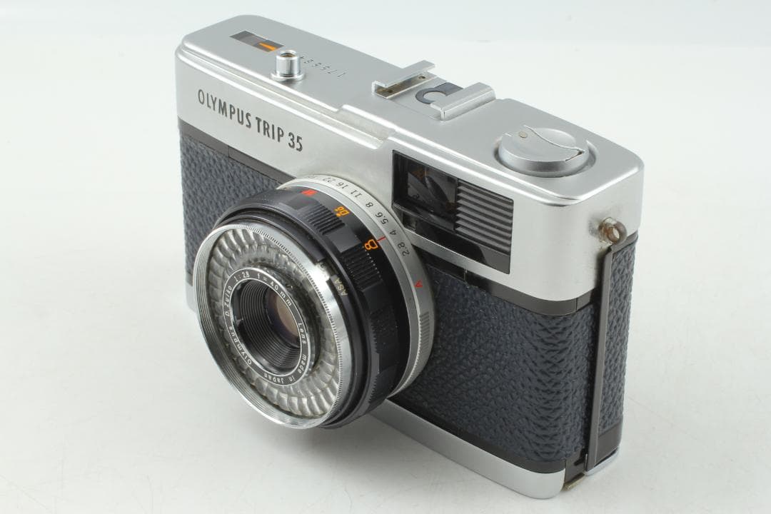 【美品　整備済】ネイビー　オリンパストリップ35 40mm f2.8 1080