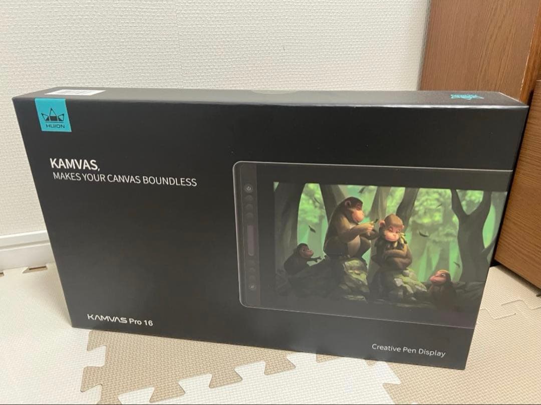液タブ・ペンタブ HUION Kamvas Pro16 & Mini Keydial KD100