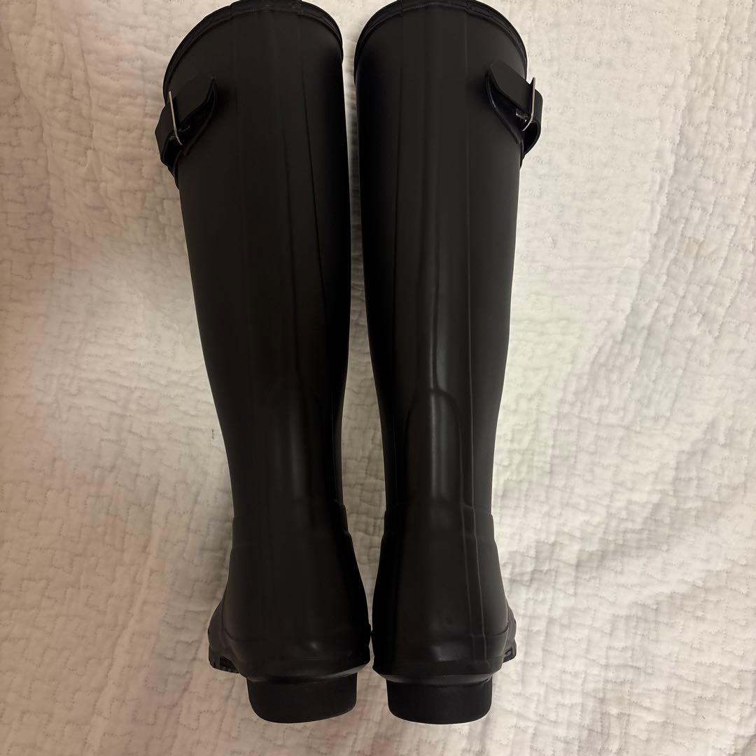 ★美品★HUNTER ハンター オリジナル トール レイン ブーツ　バックル付き