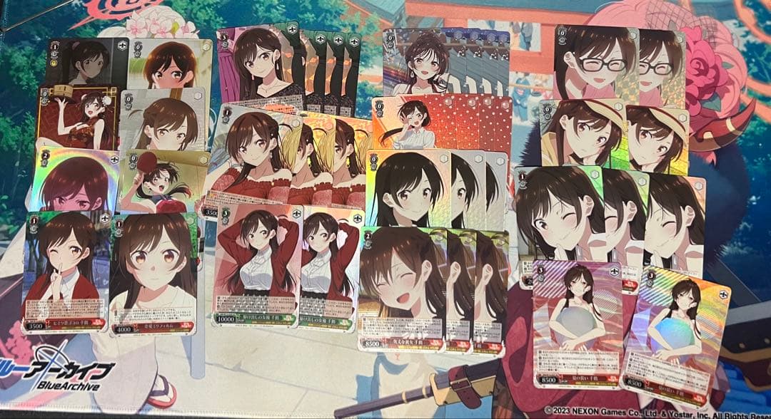 ヴァイスシュヴァルツ 千鶴 SRカードセット