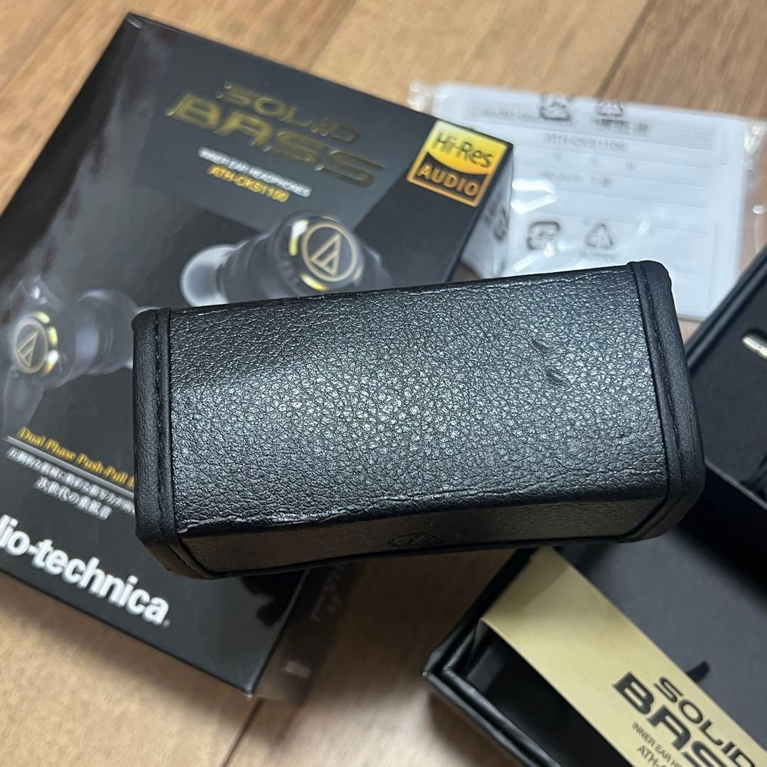オーディオテクニカ SOLID BASS ATH-CKS1100 ハイレゾ