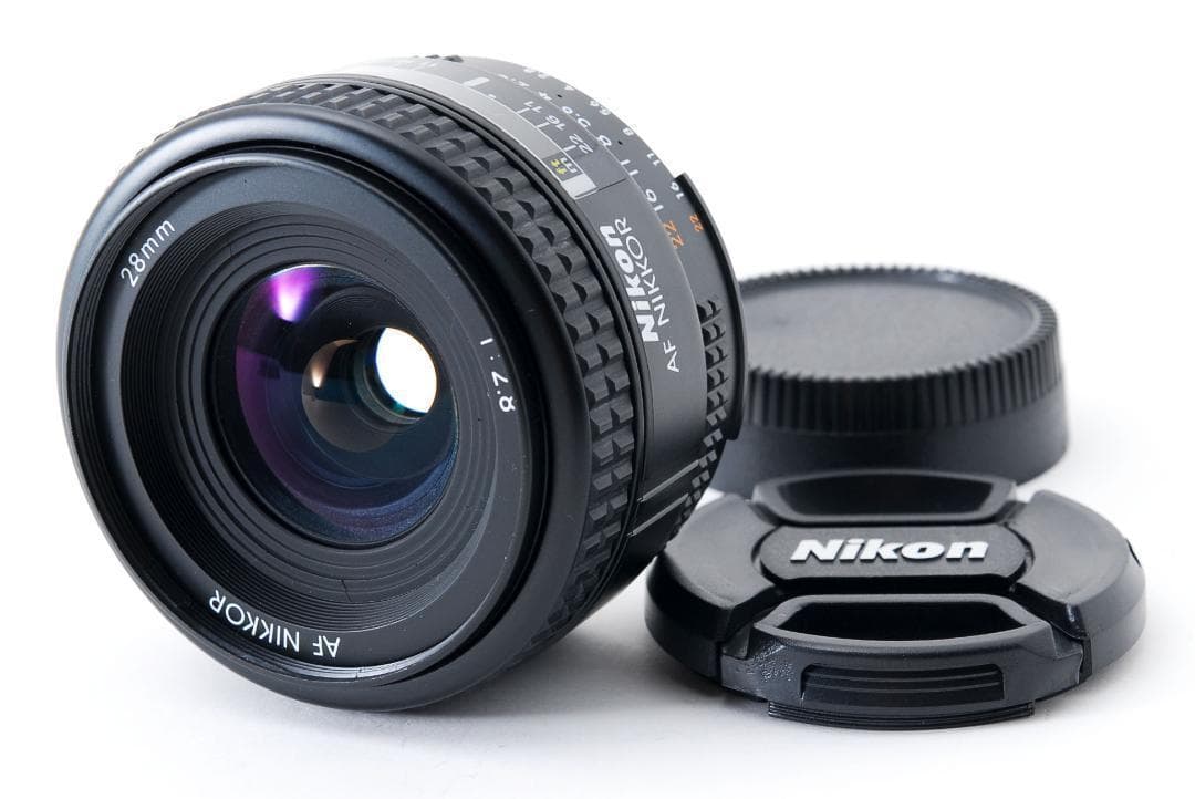 Nikon AF NIKKOR 28mm F2.8 広角単焦点レンズ