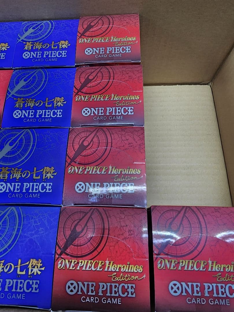 テープ付きワンピースカードゲーム OP-13 10BOX蒼海6エクストラ5