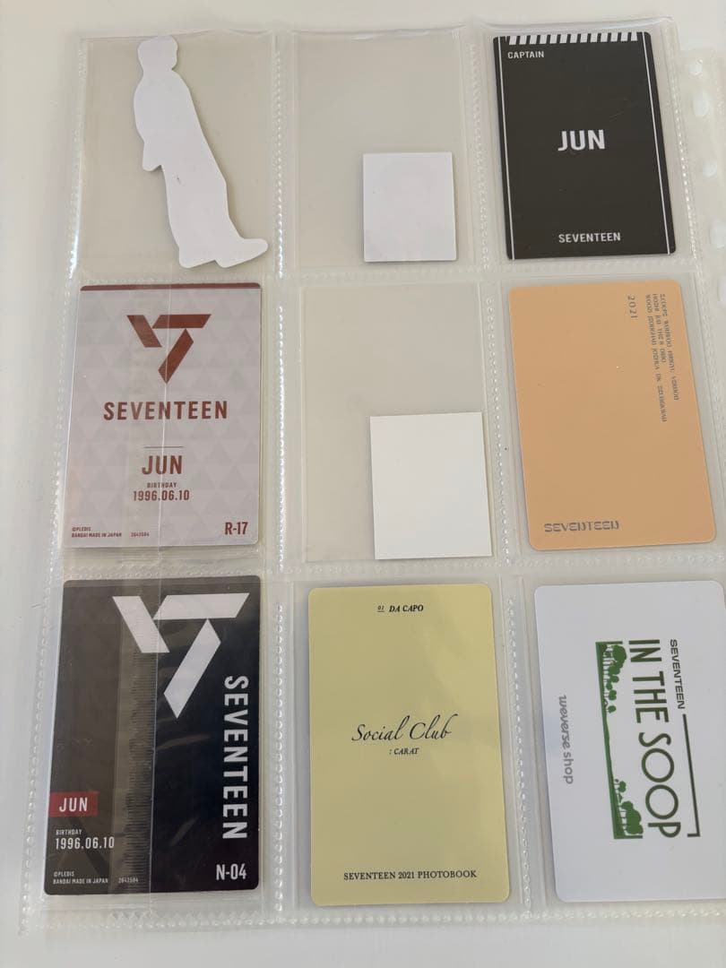 SEVENTEEN JUN ジュン　トレカ　他　まとめ　引退品