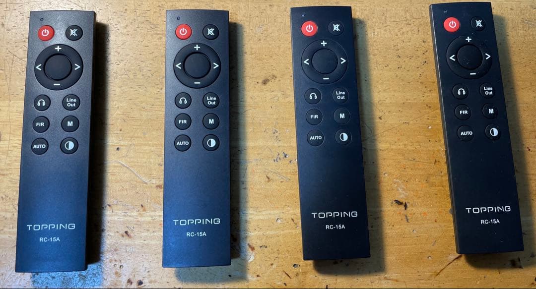 TOPPING 　リモコン　 RC-15A