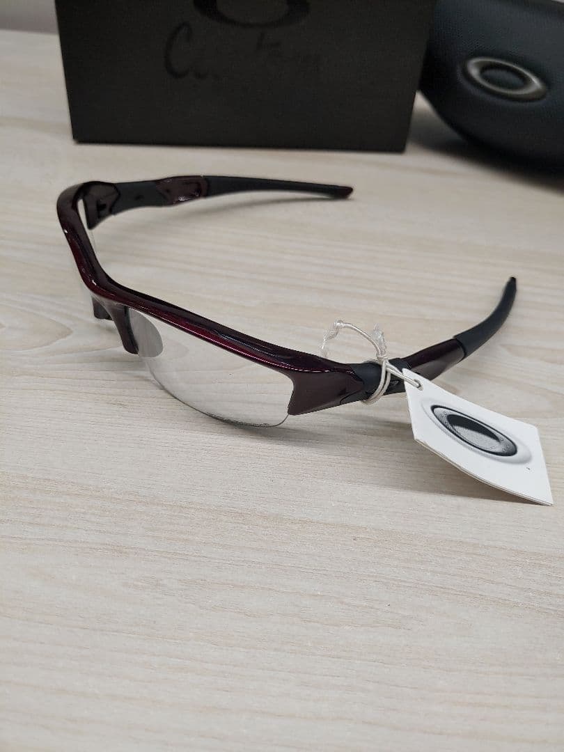 OAKLEY オークリー FLAK JACKET CUSTOM メタリックレッド