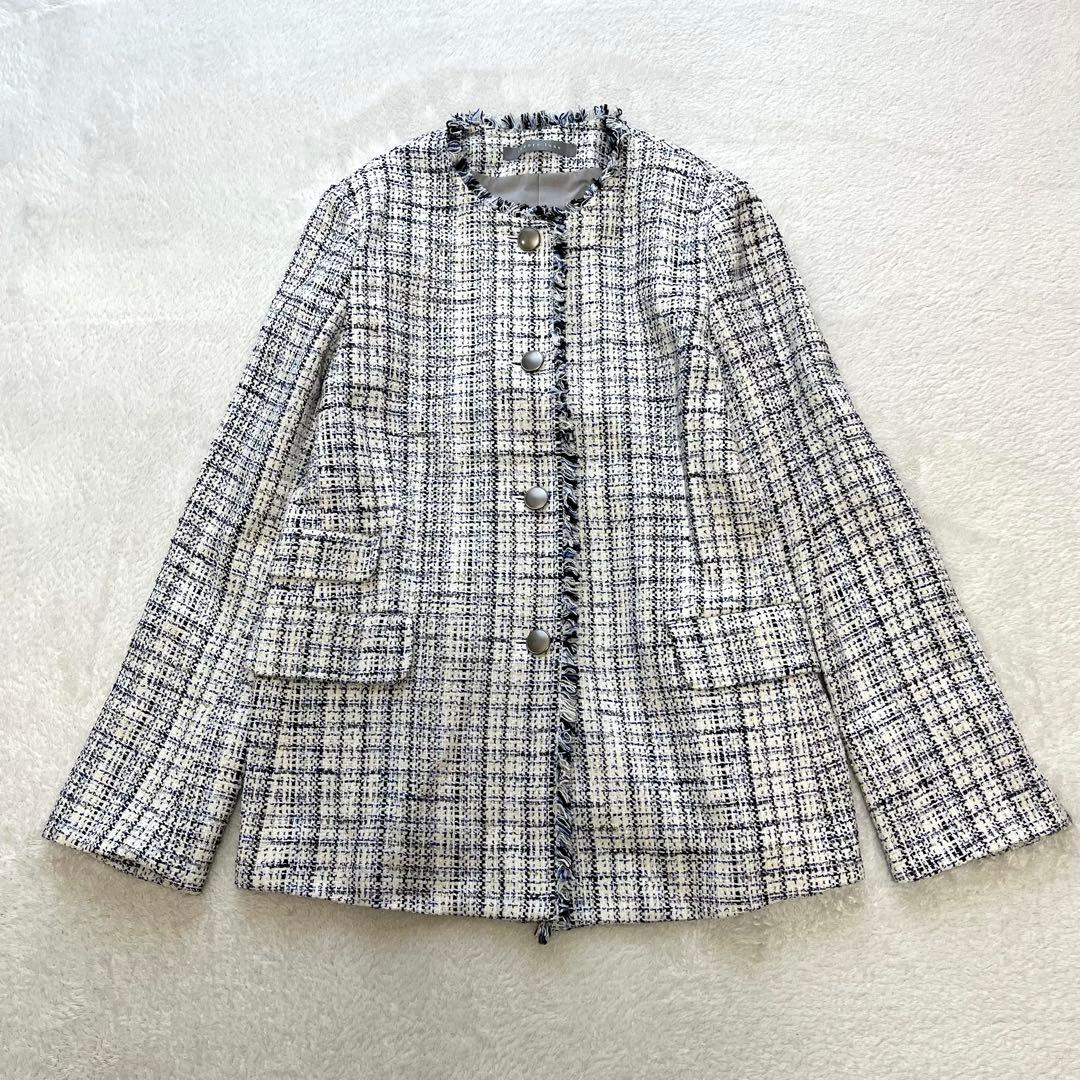 極美品✨セオリーリュクス　23SS ジャケット　ツイード　サイズ38