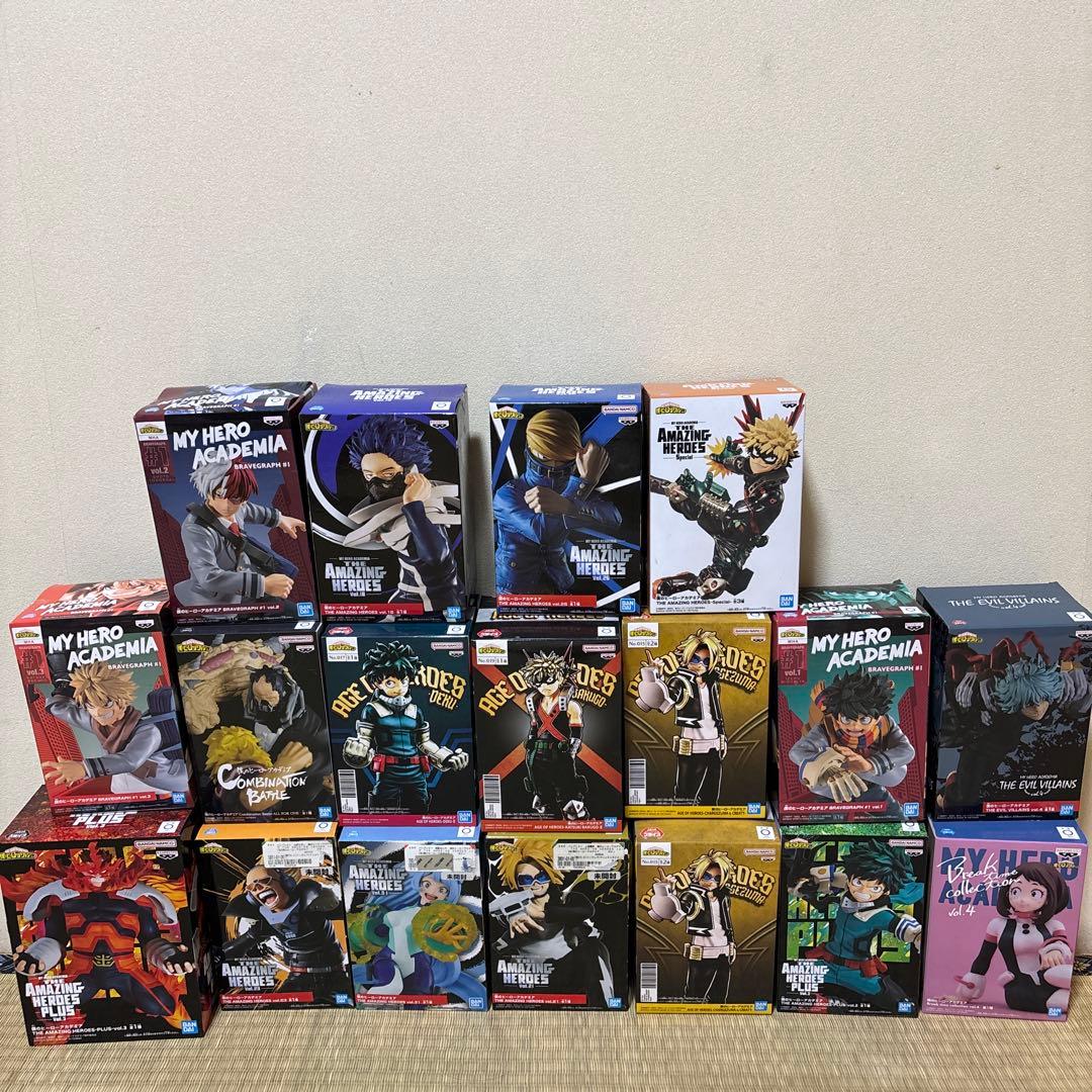 My Hero Academia フィギュア コレクション