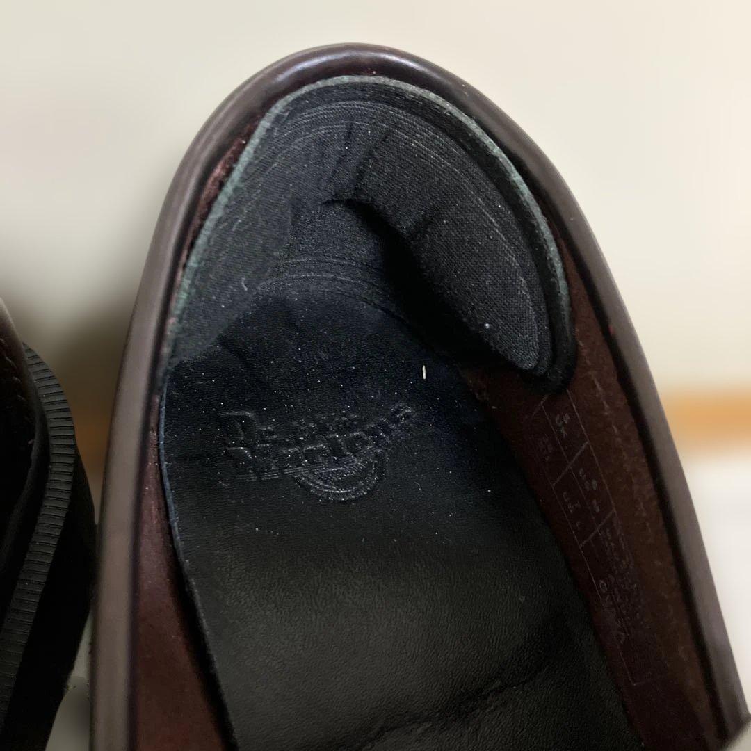 ドクターマーチン エイドリアン ローファー チェリーレッド UK5