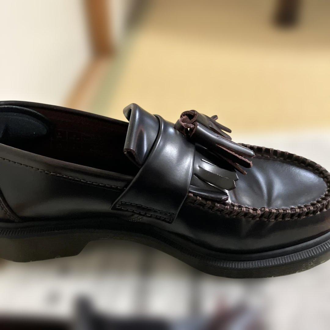 ドクターマーチン エイドリアン ローファー チェリーレッド UK5