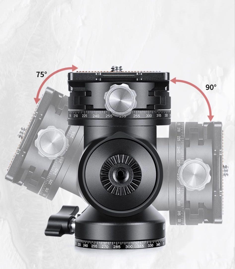 み*ぃ様 LeofotoレオフォトBV-1R 油圧式ビデオ雲台NP-50プレート