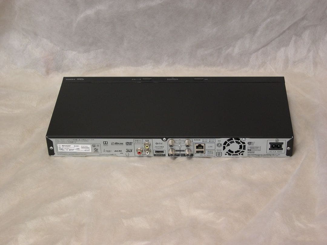 SHARP AQUOS BD-NW1000 ブルーレイディスクレコーダー