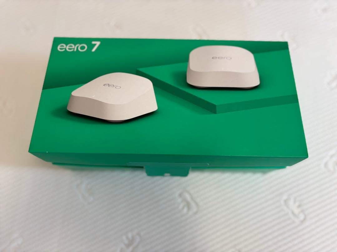 【新品・動作確認済み】 eero 7 Wi-Fi 7 ルーター 2台セット