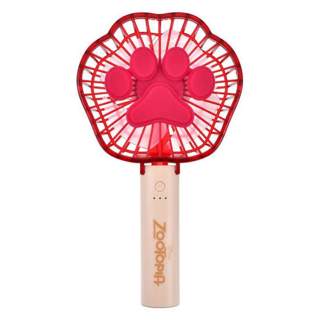 ズートピア　ハンディファン　扇風機　肉球　アイス　2way ディズニーストア