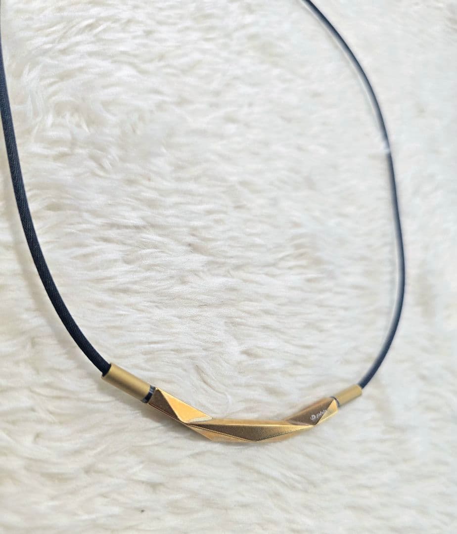 ファイテン ダイヤモンドカット ゴールド 50cm 【美品】