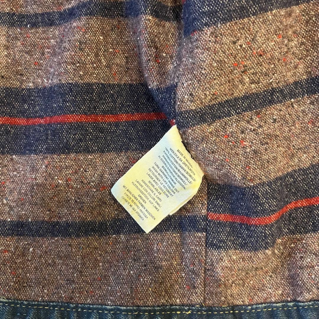 DENIM & SUPPLY RALPH LAUREN Gジャン Lダメージ加工