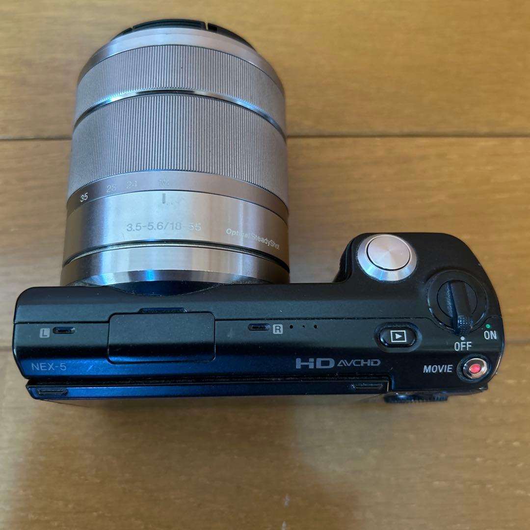 SONY NEX-5 ミラーレス一眼カメラ　充電器付き