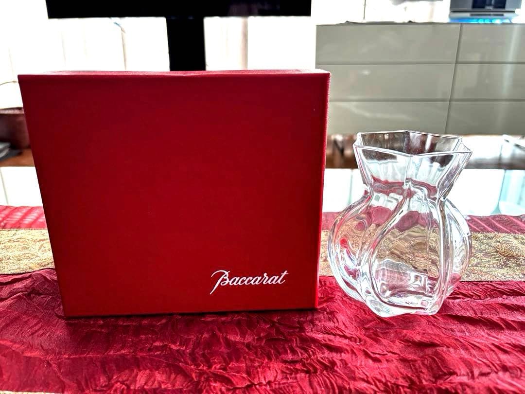 Baccarat 　バカラ　コローユ フラワーベース　廃盤　箱付き