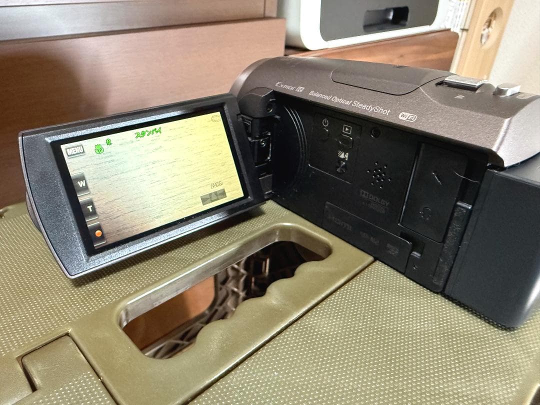 SONY HDR-CX680 ビデオカメラ 本体 + 高容量バッテリーパック