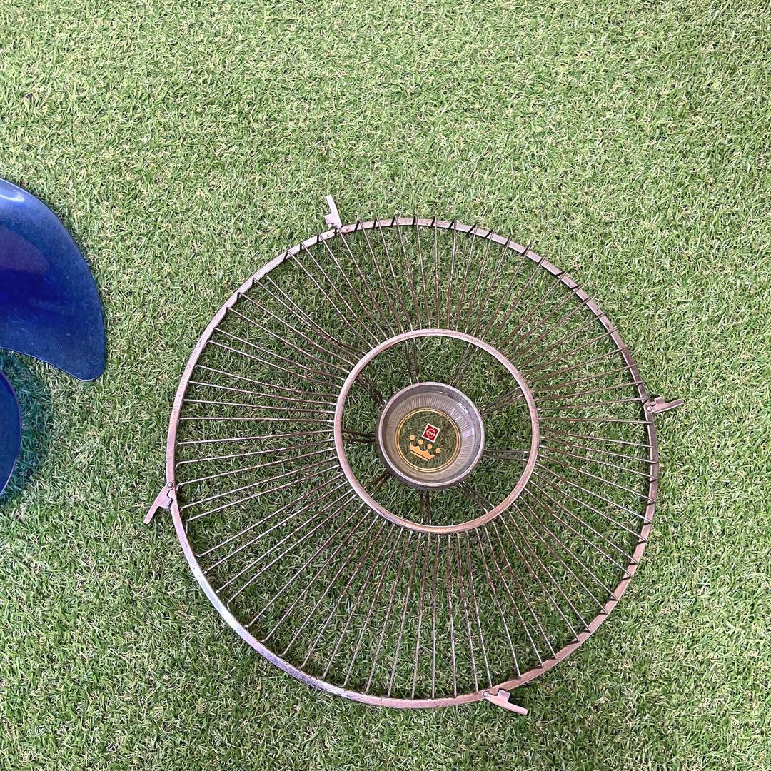 昭和レトロ 王冠マーク ナショナル レトロ扇風機 動作確認済