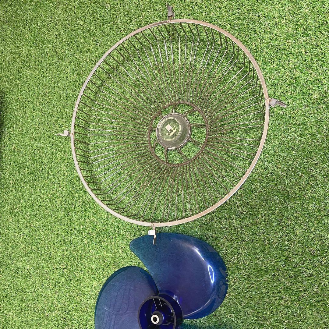 昭和レトロ 王冠マーク ナショナル レトロ扇風機 動作確認済