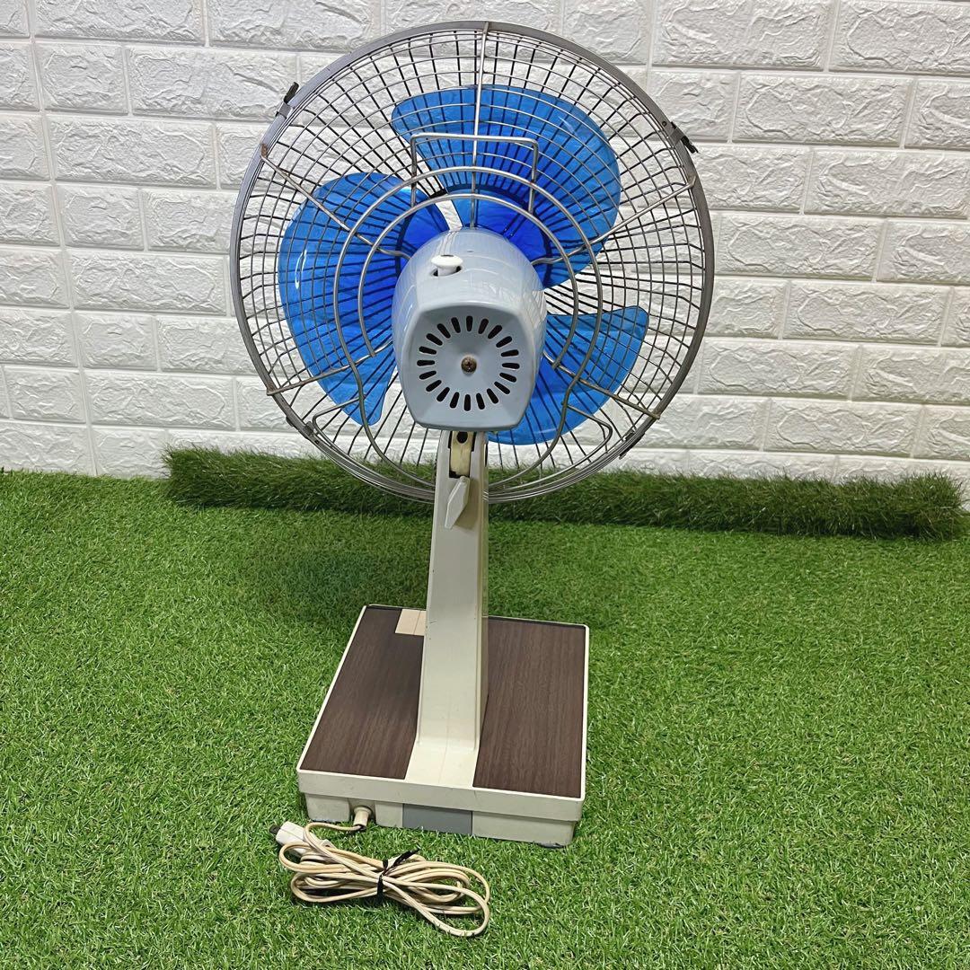 昭和レトロ 王冠マーク ナショナル レトロ扇風機 動作確認済