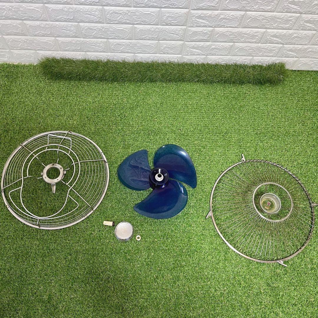 昭和レトロ 王冠マーク ナショナル レトロ扇風機 動作確認済