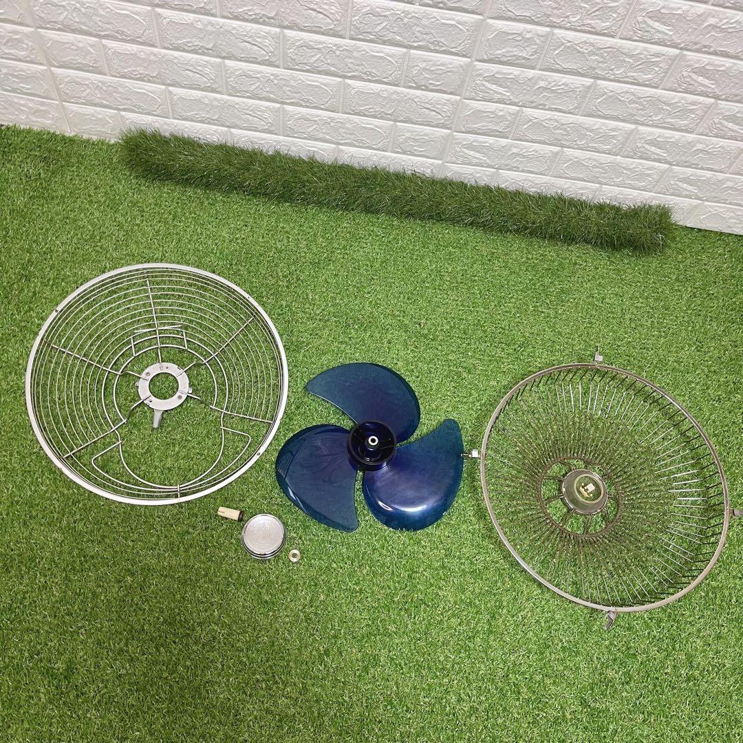 昭和レトロ 王冠マーク ナショナル レトロ扇風機 動作確認済