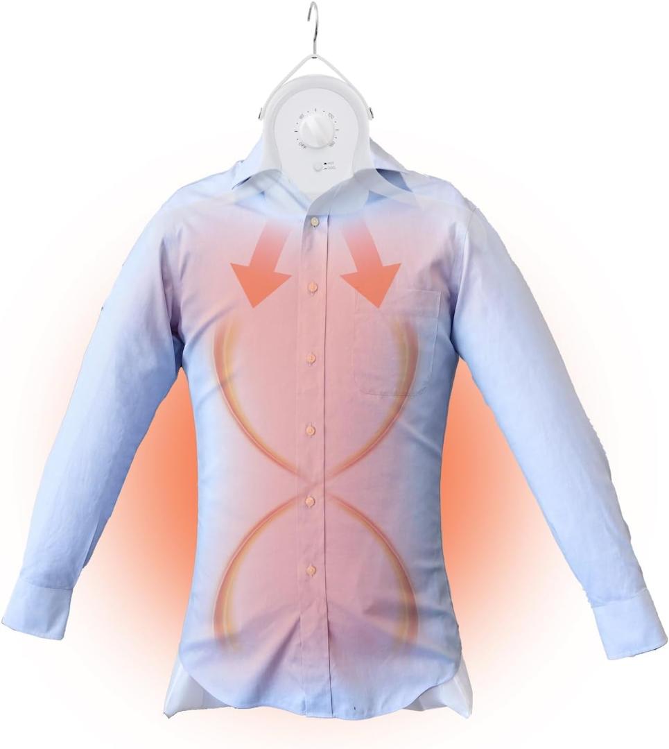 THANKO 衣類乾燥機 小型 ハンガー型 アイロンいら〜ず HRNCLSSWH