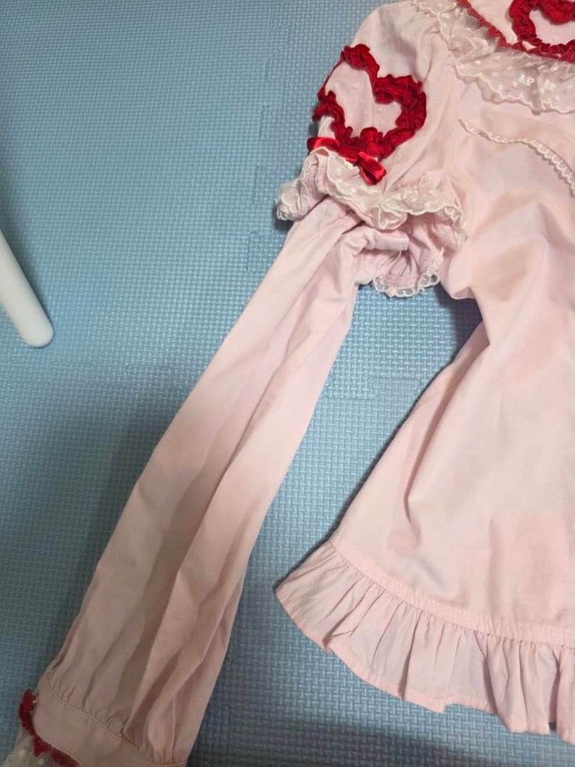 Angelic Pretty ハート柄つけ袖ブラウス ㉚