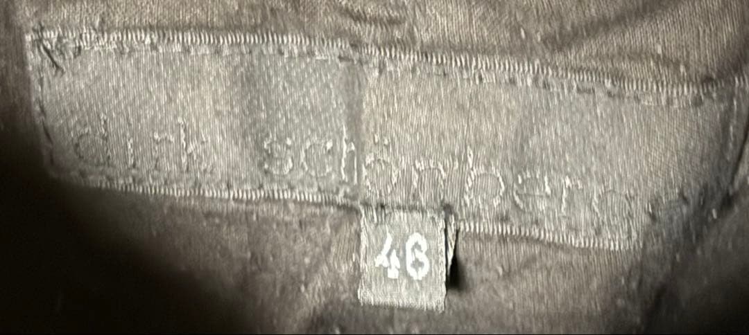 dirk schonberger スエードパンツ