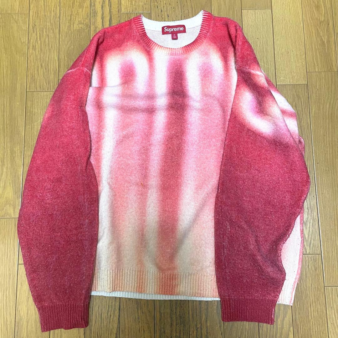 Supreme blurred logo sweater Mサイズ