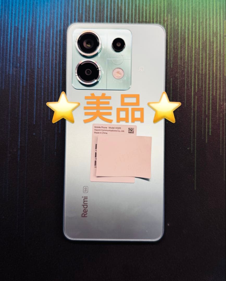 ⭐美品⭐Redmi Note 13 Pro 5G SIMフリー8GB/256GB