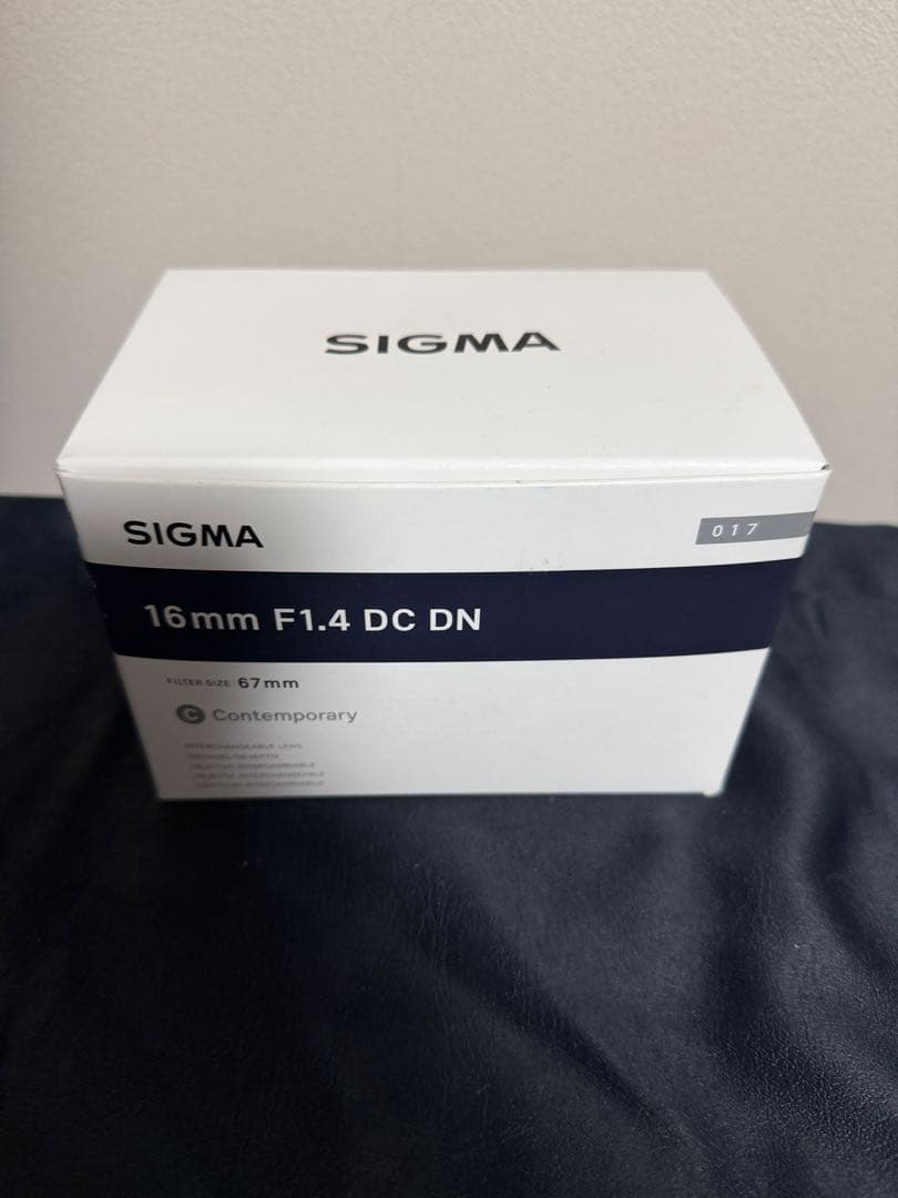 SIGMA 16mm F1.4 DC DN(Eマウント)