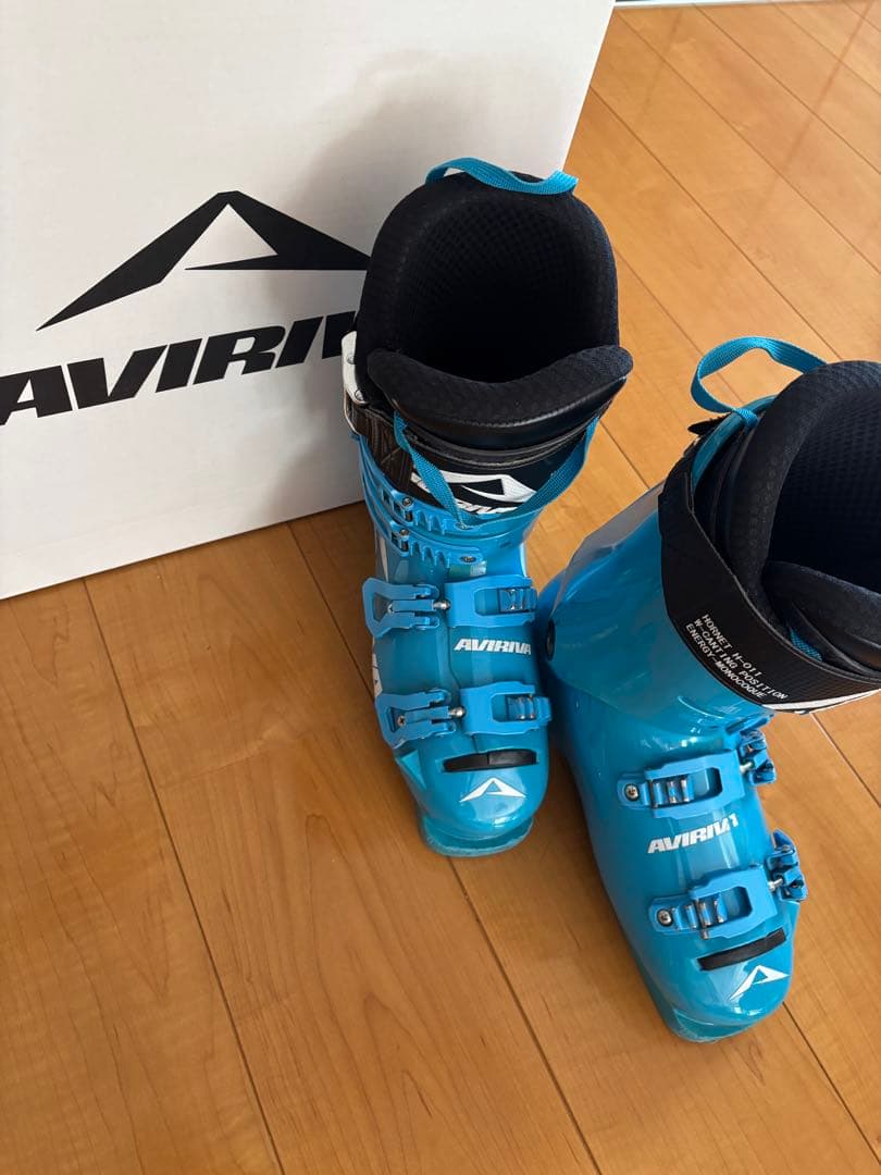 AVIRIVA HORNET 130 スキー ブーツ 青 25-25.5cm