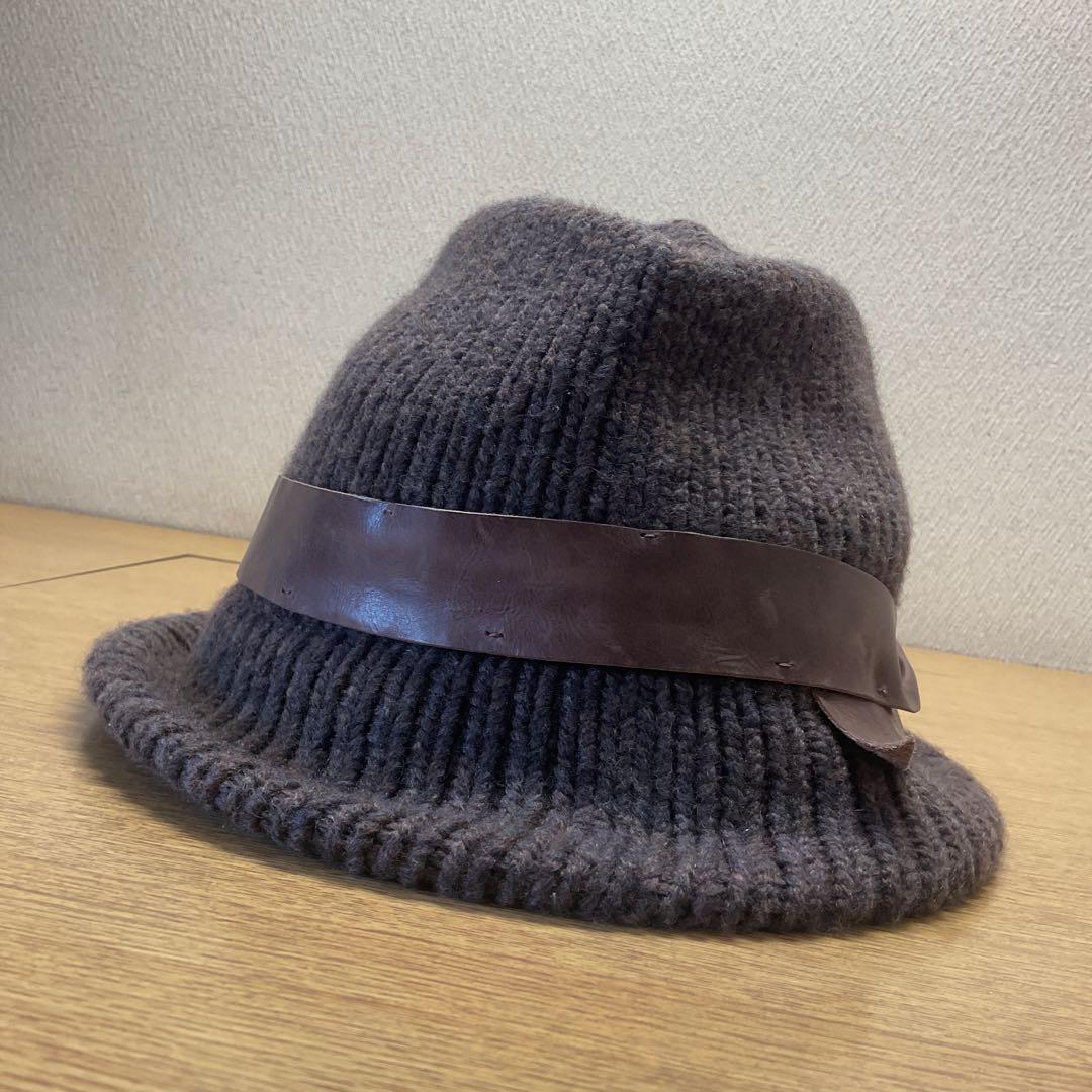 fです！　ブルネロクチネリカシミヤ100%ニットハットユニセックスMサイズ