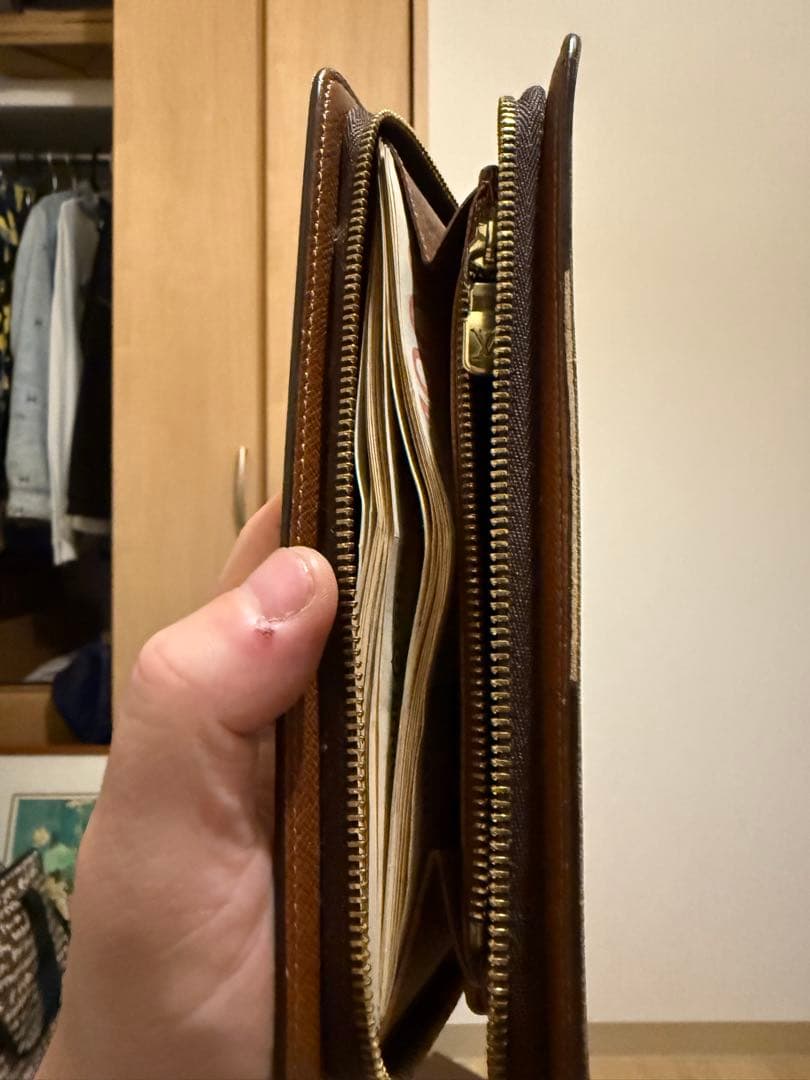 LOUIS VUITTON モノグラム 長財布 保存袋付き