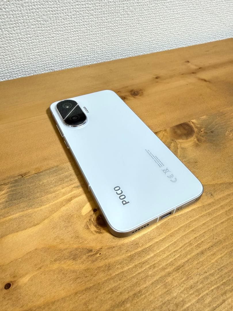 POCO F7 256GBスマートフォン 本体 ホワイト