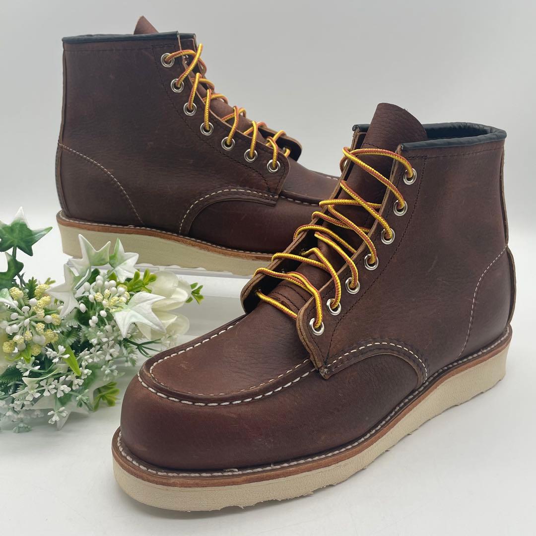 レッドウイング　8138 ブーツ　ブライヤーオイルスリック　モックトゥ