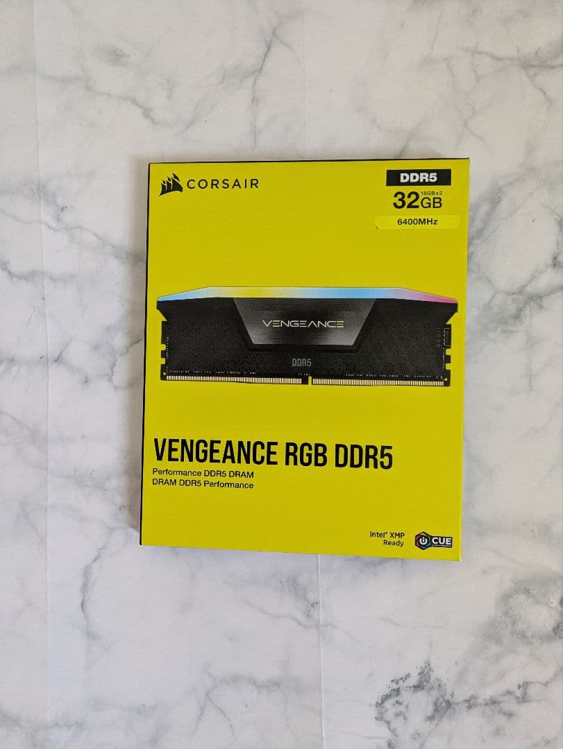 CORSAIRコルセア DDR5-6400 DIMM 32GB（16GB×2）