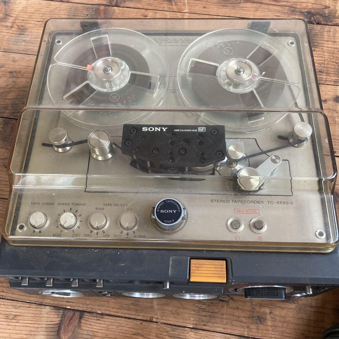 オープンリールデッキ　SONY TC-5550-2