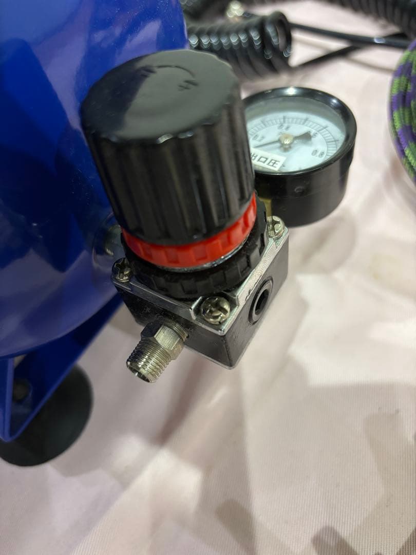 チ*こ様 エアテックス コンプレッサー APC-001R + アネスト岩田エアタ